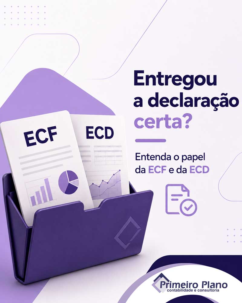 Entregou a declaração certa? Entenda o papel da ECF e da ECD