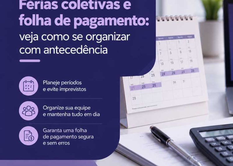 Férias coletivas e folha de pagamento: veja como se organizar com antecedência