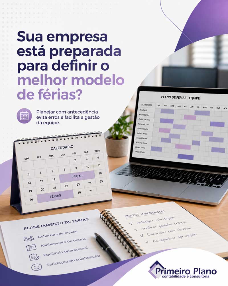 Sua empresa está preparada para definir o melhor modelo de férias?