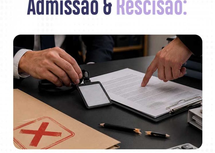 Admissão e rescisão: pequenos erros podem gerar grandes prejuízos.